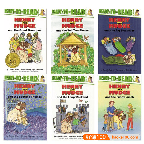 少儿英语绘本《亨利和马奇Henry and Mudge》系列28本PDF电子书+原版音频MP3+对应练习册