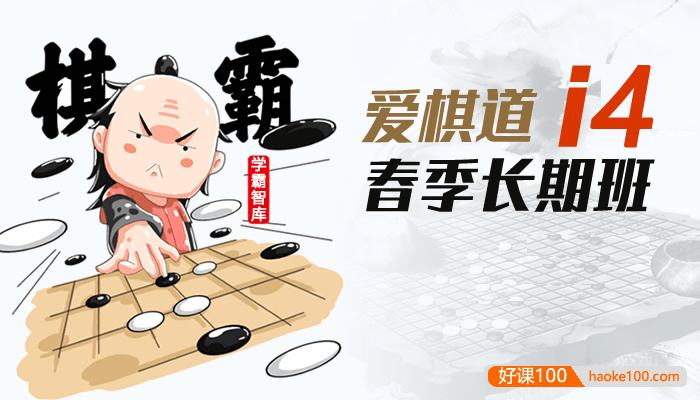 爱棋道《王盛强老师围棋课：春季i4长期班》32课时+4复习课视频教程