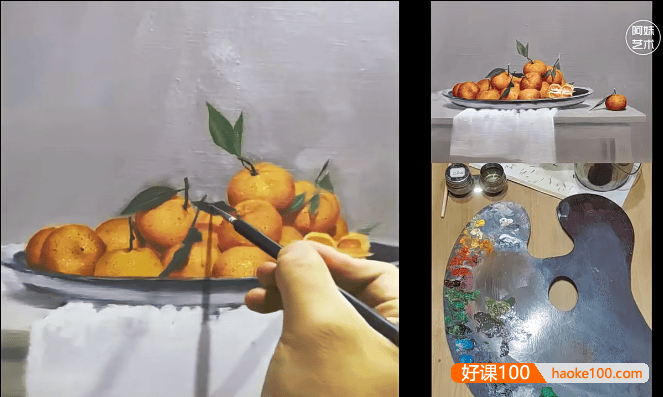 【阿妹艺术】王玉海超写实油画研修班系统课