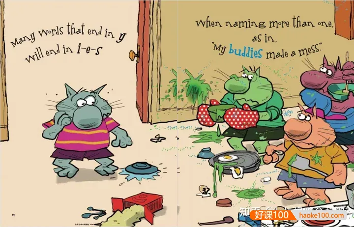 爆笑学英语语法《Words Are Categorical》18册,可以当漫画看的语法词汇书