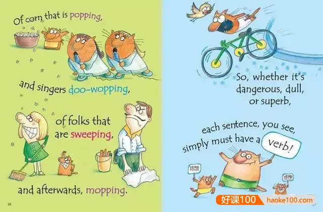爆笑学英语语法《Words Are Categorical》18册,可以当漫画看的语法词汇书
