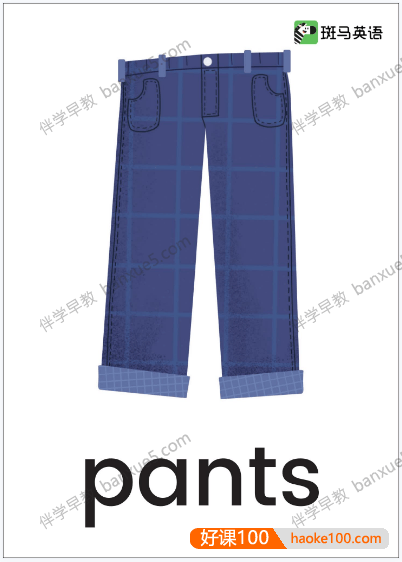 儿童英语单词闪卡《斑马英语启蒙单词卡》共300张彩页PDF