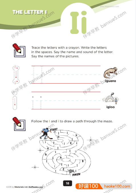 自然拼读教材《kizphonics》Pre-G2共6级PDF电子版