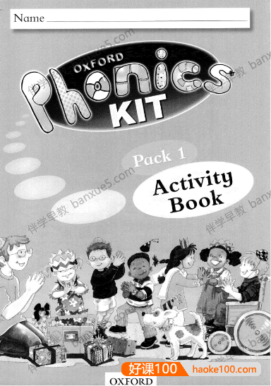 牛津Oxford Phonics Kit Activity Book 1-3PDF文档 自然拼读Phonics练习册