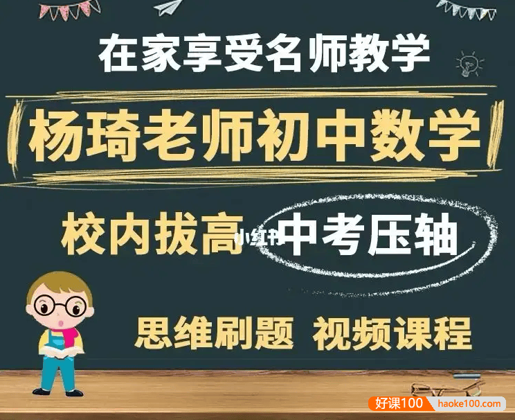 【杨琦数学】杨琦初三数学新思维刷题课