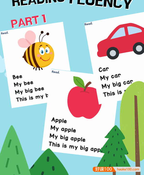 幼儿英语开口神器《Reading Fluency》全7册PDF英语绘本