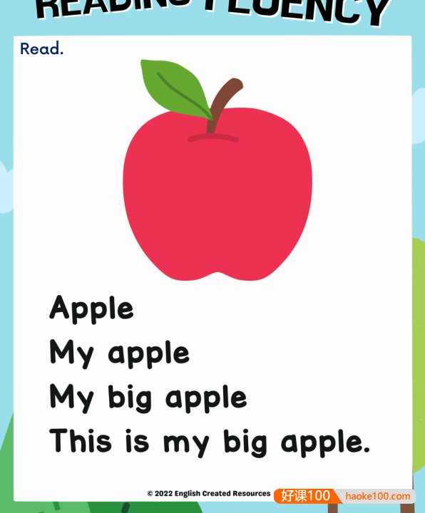 幼儿英语开口神器《Reading Fluency》全7册PDF英语绘本