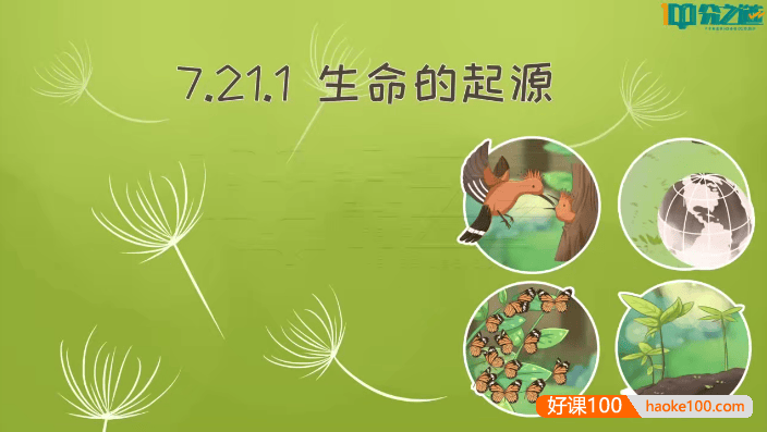 【分之道】北师大版初二生物同步动画课程(八年级下册)