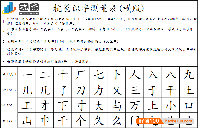 最完整的识字测字表(5000字)——包含各地中高考级试卷中筛选的卷面非常用汉字