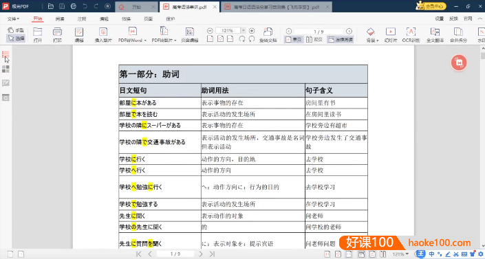 【飞鸟学堂】2024届新版高考日语三轮复习试题讲解课程