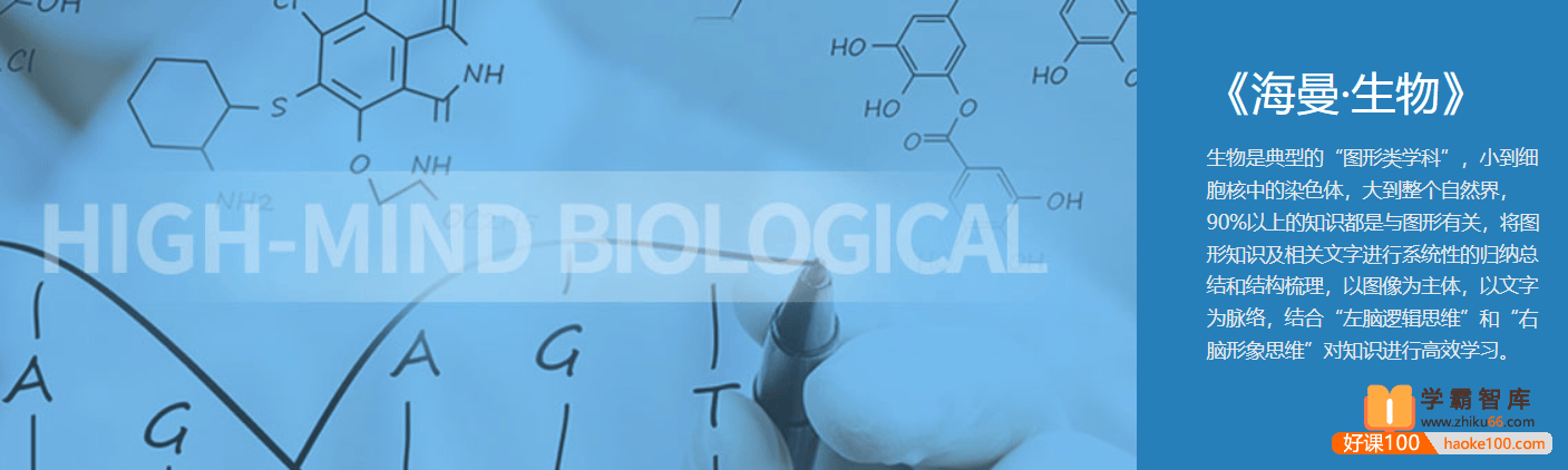 【海曼教育】海曼教育八年级生物下学期视频课程(初二下册)