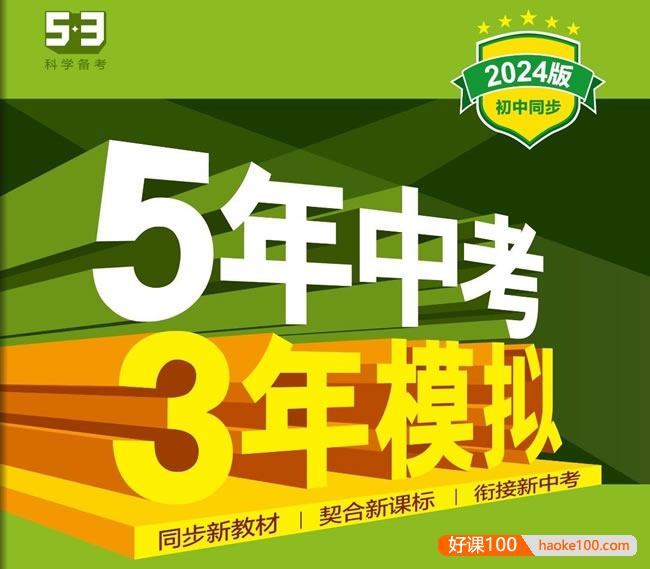 53初中九科同步训练全国各版本《5年中考3年模拟》全练版+全解版