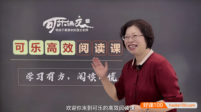 【可乐语文】张可乐小学语文魔法阅读+基础阅读44节精讲课程