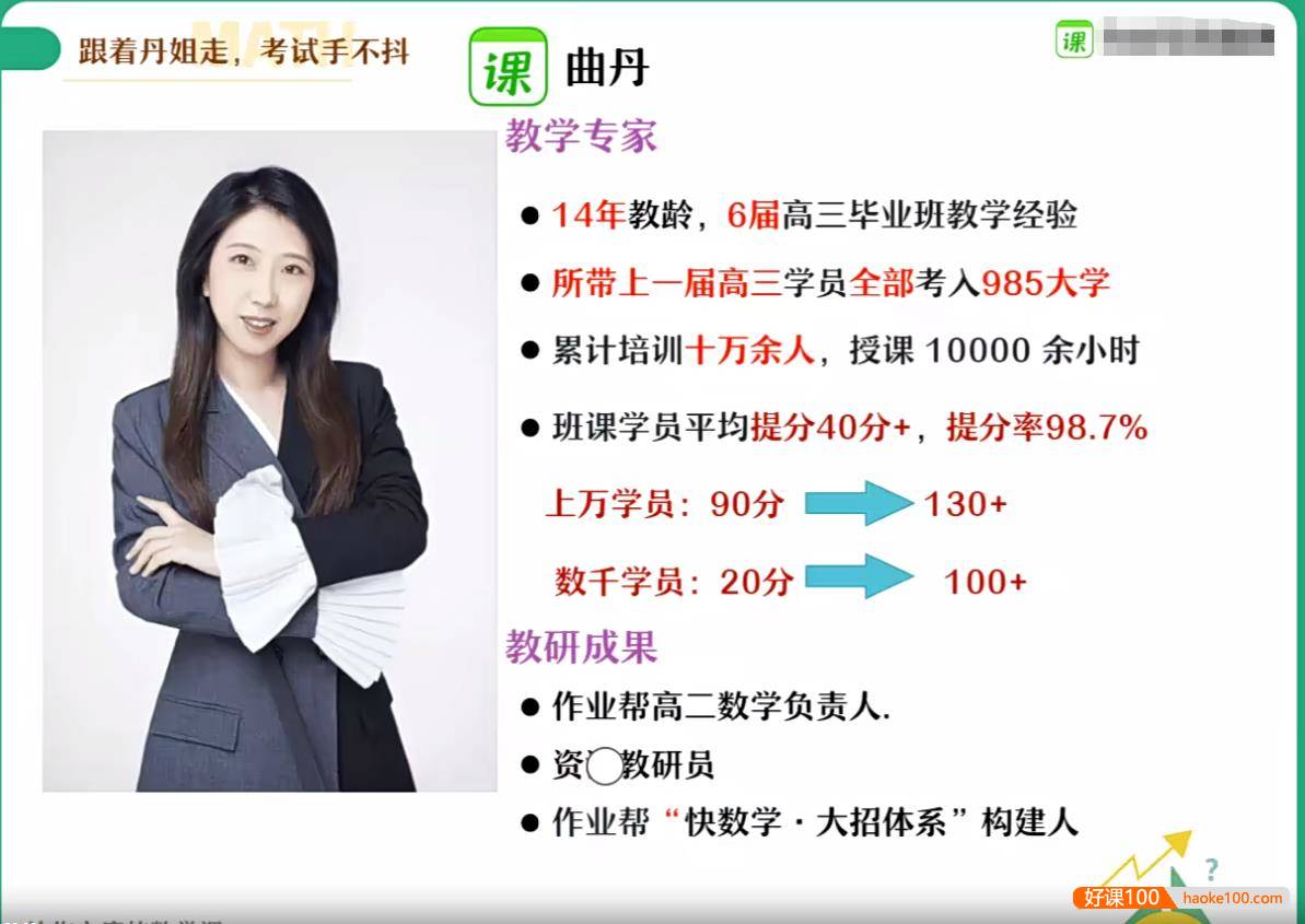 【曲丹数学】2022届高三数学 曲丹高考数学一轮复习尖端班 (秋季班)