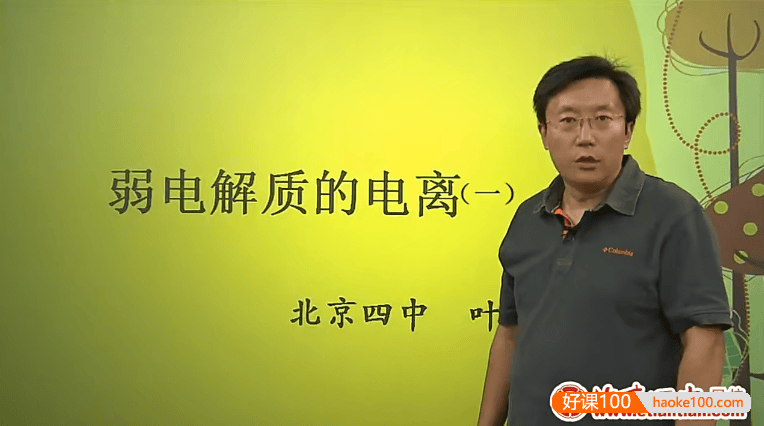 北京四中网校高三化学精品课程(叶长军)