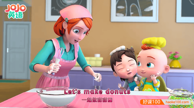 幼儿英语启蒙动画《超级宝贝赳赳Super JoJo》英文版动画全100集
