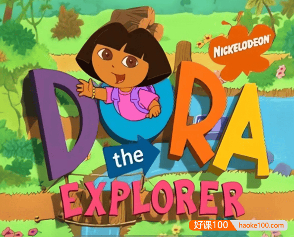 《爱探险的朵拉》1-8季英文版动画+英文绘本+剧场版4集
