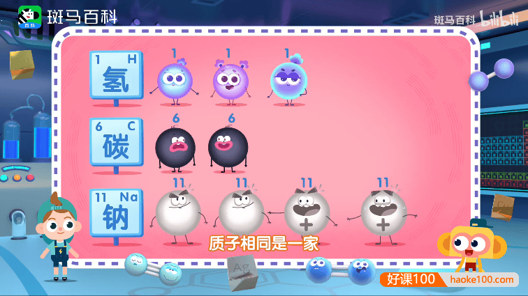 斑马百科“生活中的化学”主题动画视频课程,从小了解化学知识