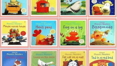 少儿英语绘本《斯伯恩自然拼读配套读物Usborne Phonics Readers系列》共12本PDF+MP3音频