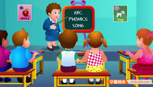 【老黄讲英语】英语启蒙五阶《英文歌曲律动磨耳朵》动画视频课程