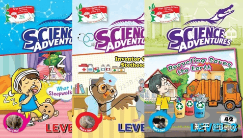 新加坡科学漫画《Science Adventures》Level 1-3全三册英文PDF电子书,激发孩子的科学兴趣