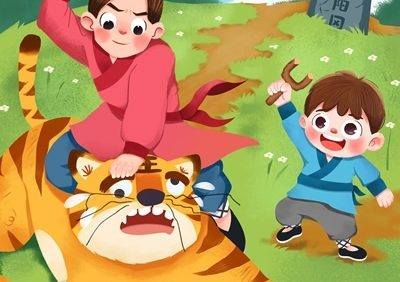 儿童有声文学故事《浩然爸爸讲水浒传》共49集MP3音频