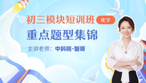 【杨雯智化学】杨雯智初三中考化学领航六大实验模块尖端班(全国通用版)