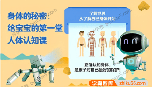 儿童早教课程《身体的秘密：给宝宝的第一堂人体认知课》全15集