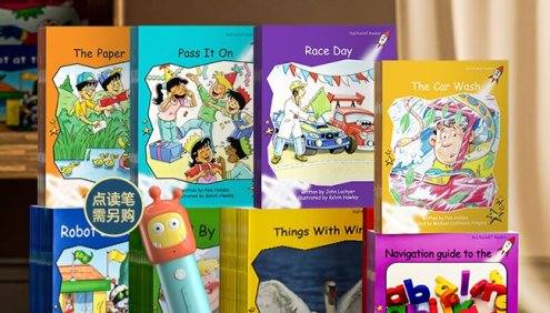 【盖世童书】红火箭分级阅读原版蓝盒初阶全辑175册,儿童英语绘本原版绘本自然拼读红火箭预备级175本