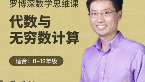 【罗博深数学】罗博深中学数学思维课《 代数与无穷数计算 》(适合初高中学生8-12年级)