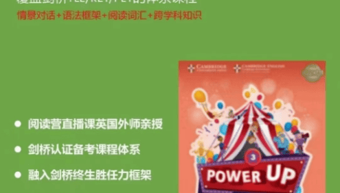 Shelly老师《剑桥英语power up LeveL 3精讲课》
