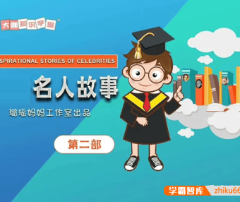 【璐瑶妈妈】璐瑶妈妈名人故事课,了解古今中外历史名人