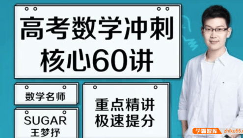 【王梦抒数学】2021届高三数学 王梦抒高考数学一轮复习核心60讲