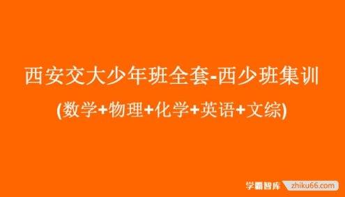 【平行线教育】西安交大少年班全套-西少班集训(数学+物理+化学+英语+文综)