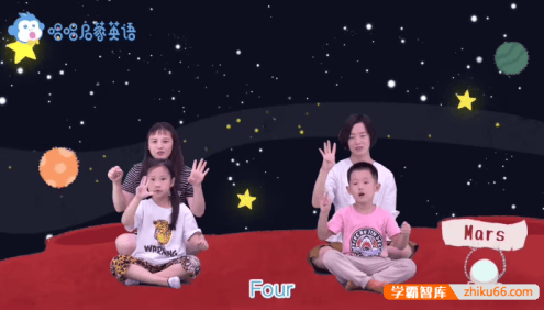 《唱唱启蒙英语：宇宙探索课》幼儿英语启蒙课,启蒙儿歌视频