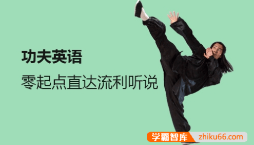 龙飞虎先生《功夫英语》全套视频课程,零起点直达流利听说