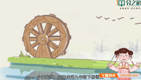 【分之道】初三语文动画视频课程(九年级下册)