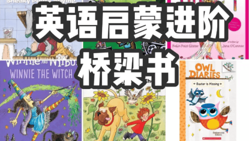 6-12岁原版有声儿童英文桥梁书PDF绘本+MP3音频