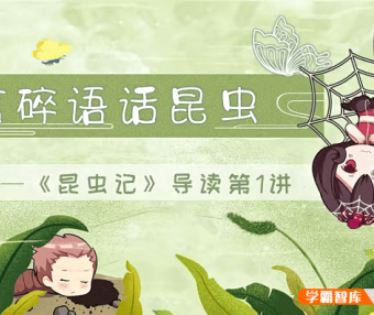 【螺蛳教育】初中必读名著《昆虫记》动画精讲视频课程