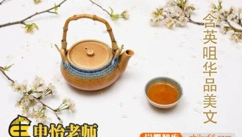 申怡《含英咀华品美文》40节音频课程,学美文引发读书思考