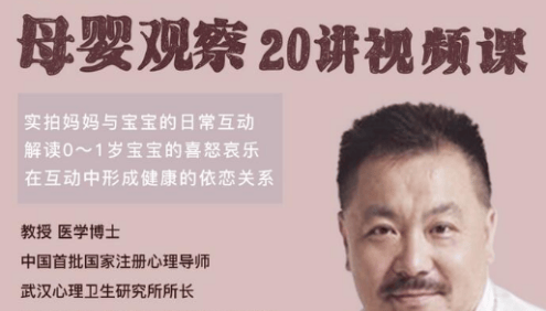 施琪嘉《母婴互动》20讲视频课,告别焦虑,轻松育儿