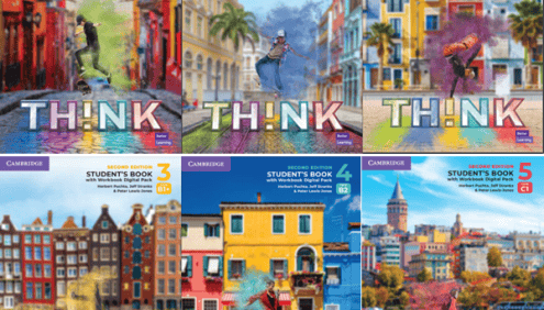 剑桥英语王牌教材《Think》第2版,含学生用书、教师用书、练习册以及配套音视频