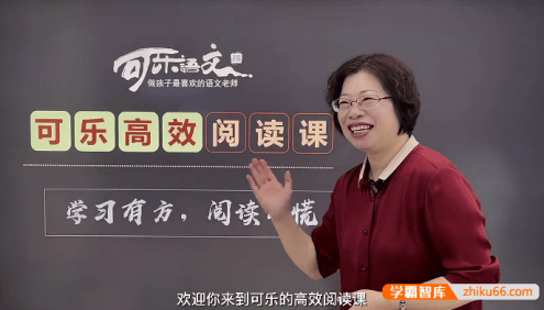 【可乐语文】张可乐小学语文魔法阅读+基础阅读44节精讲课程
