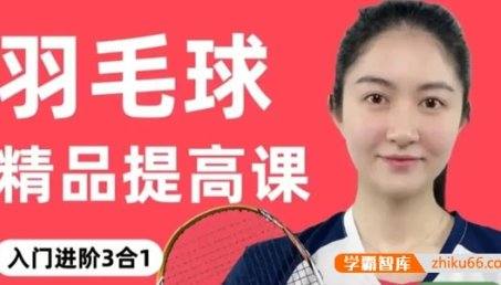 小宋老师羽毛球入门进阶3合1精品提高课