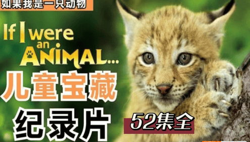 儿童科普纪录片《如果我是一只动物》中文版52集全,适合低龄孩子观看的动物成长类纪录片！