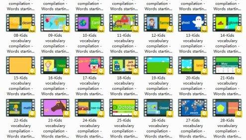 《看动画 学英语单词》88集英语动画 孩子的词汇量暴涨1000+
