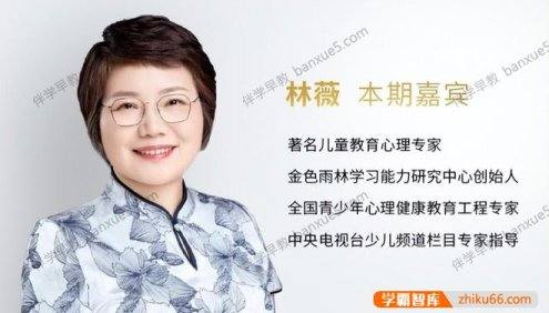 儿童专注力培养课程《林薇:10堂课让孩子拥有惊人专注力》共10集mp3音频