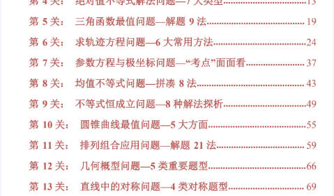 2026版《高考数学破题秒杀-36大招》PDF文档