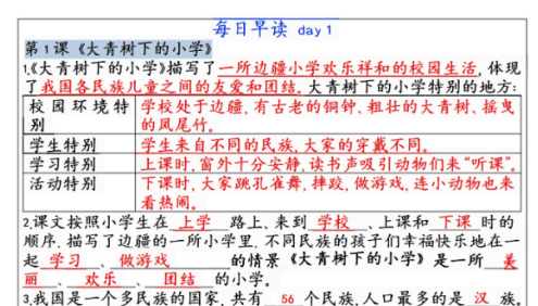 小学《早读晚默》1-6年级上册(语数英)