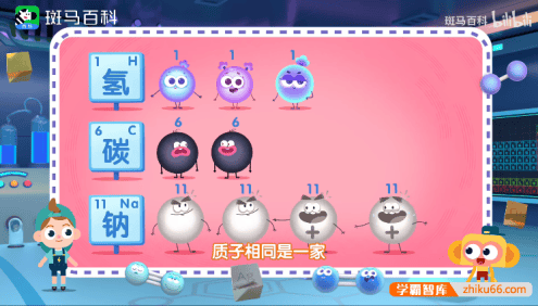 斑马百科“生活中的化学”主题动画视频课程,从小了解化学知识